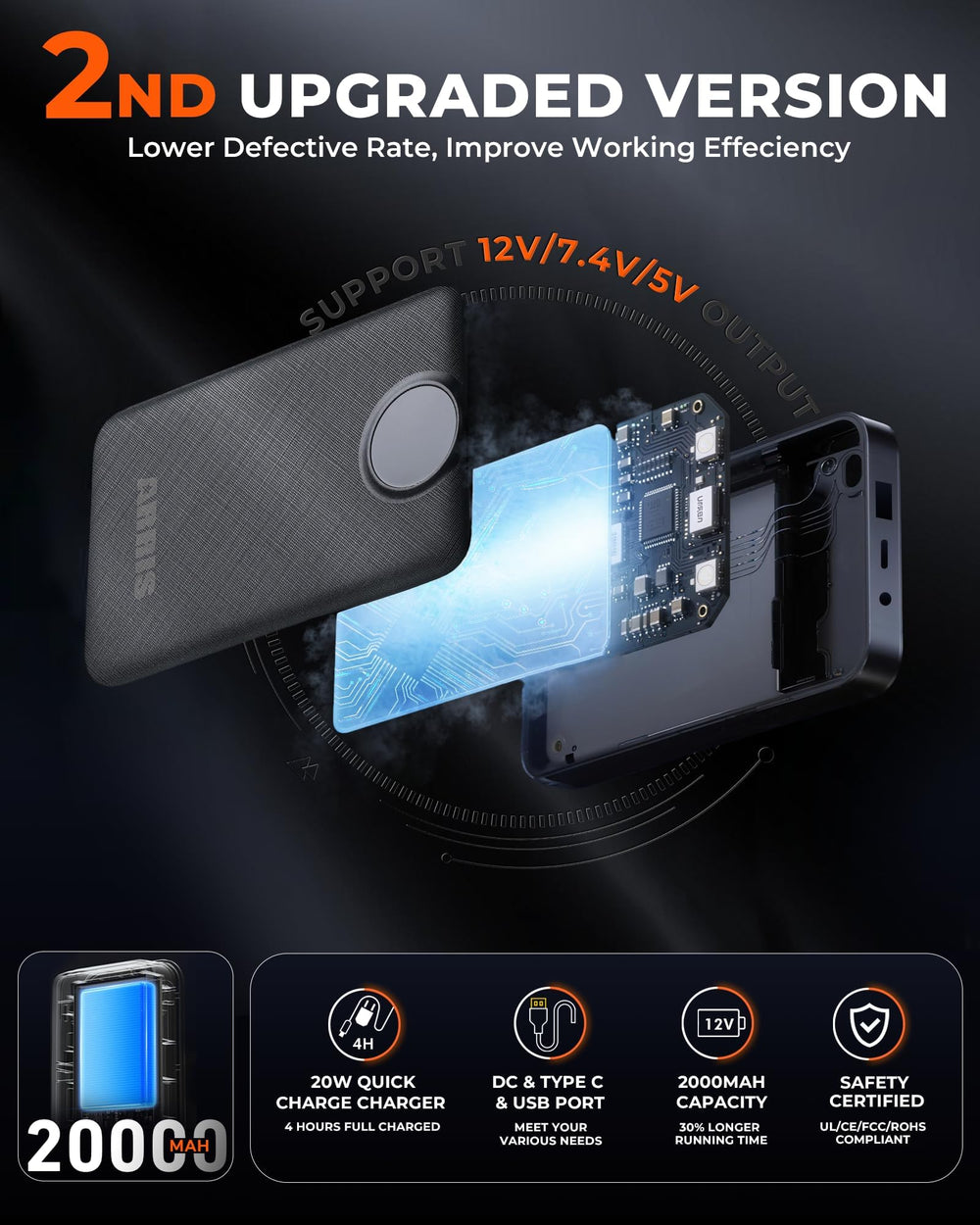 ARRIS 12V heated vest packaging emphasizing care and durability