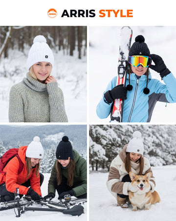 ARRIS heated beanie arrives gift-ready, ideal for holidays.