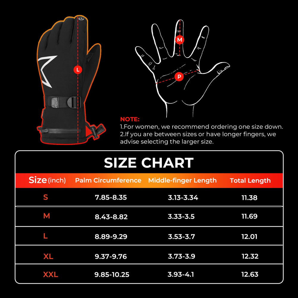 ARRIS heated gloves in use during winter activities like skiing and hunting.