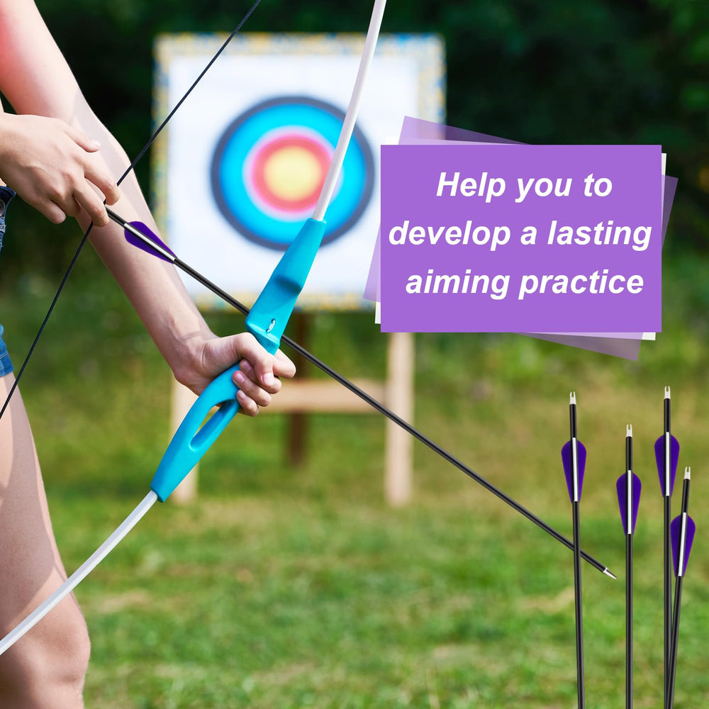 Arrowbash purple-white vanes improve flight stability and visibility.