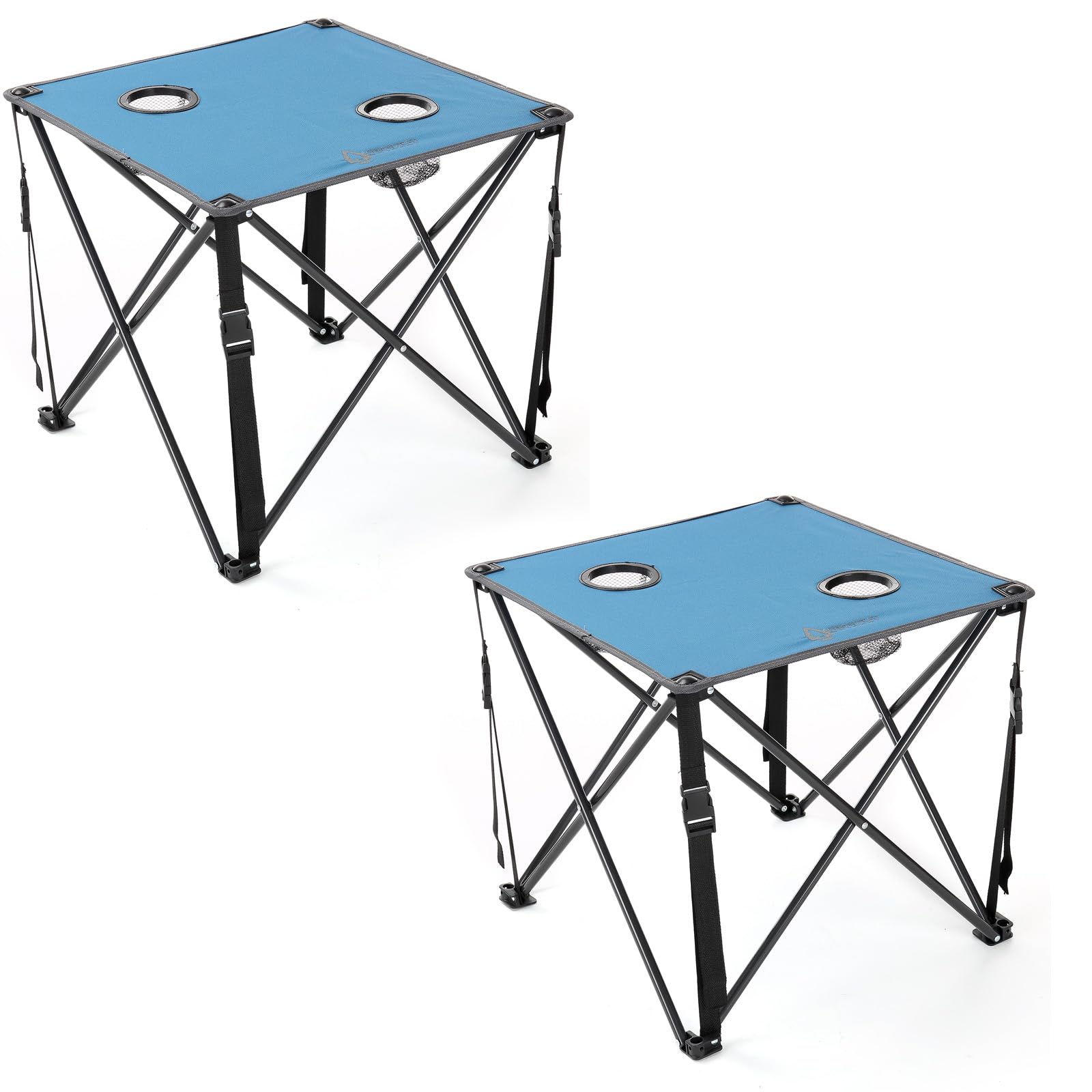 ARROWHEAD OUTDOOR 26in folding table setup for portable camping and events.