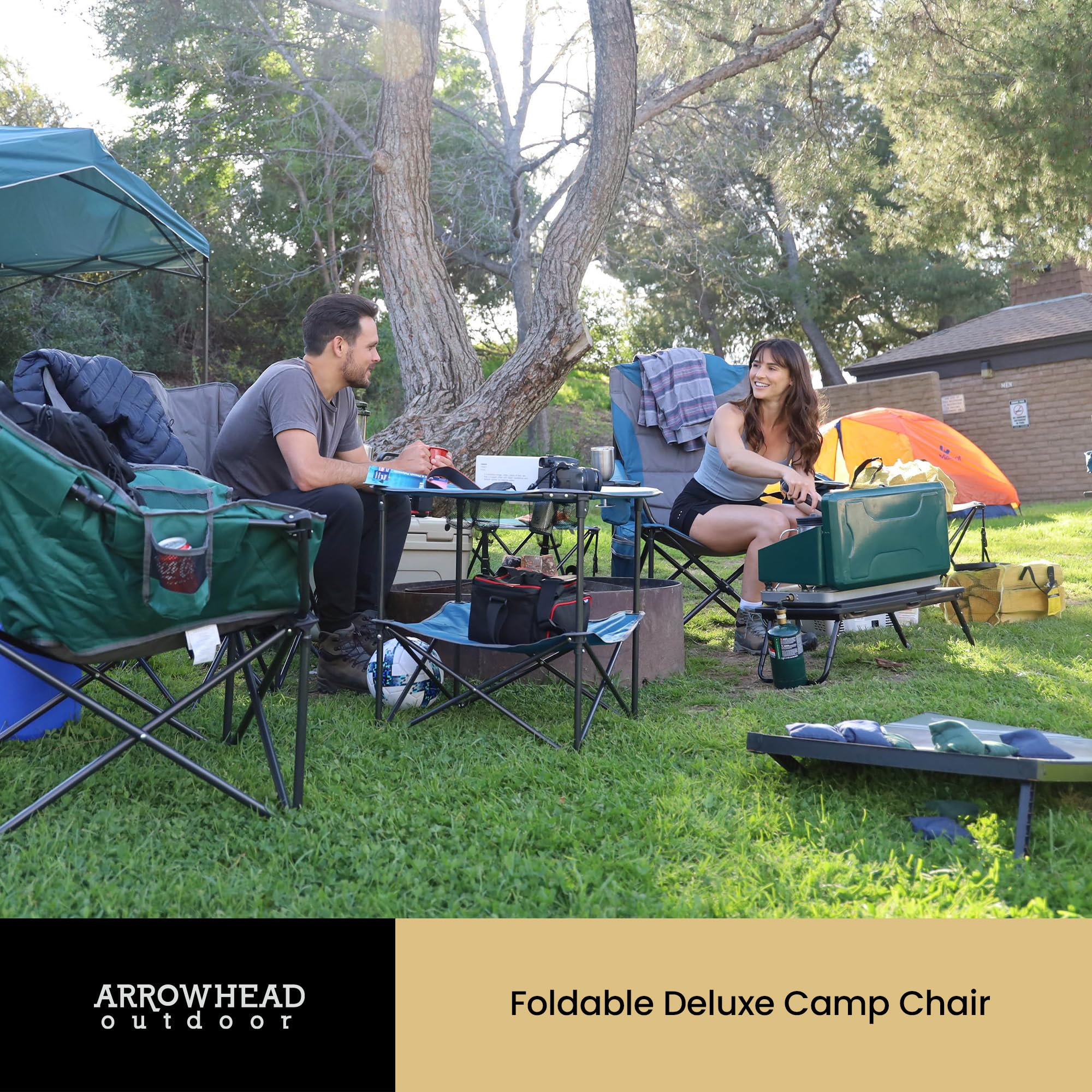 Heavy-duty carry bag for ARROWHEAD OUTDOOR 2-Pack chairs
