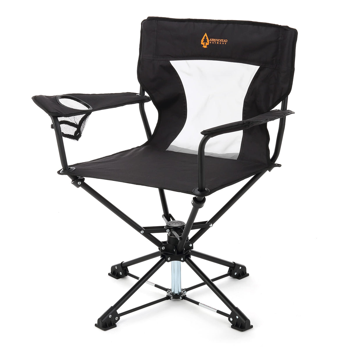 Arrowhead Outdoor 360 swivel hunting chair enabling silent, stealthy movement