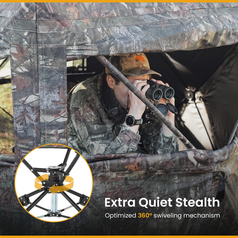 Arrowhead Outdoor 600D canvas fabric withstands outdoor wear.
