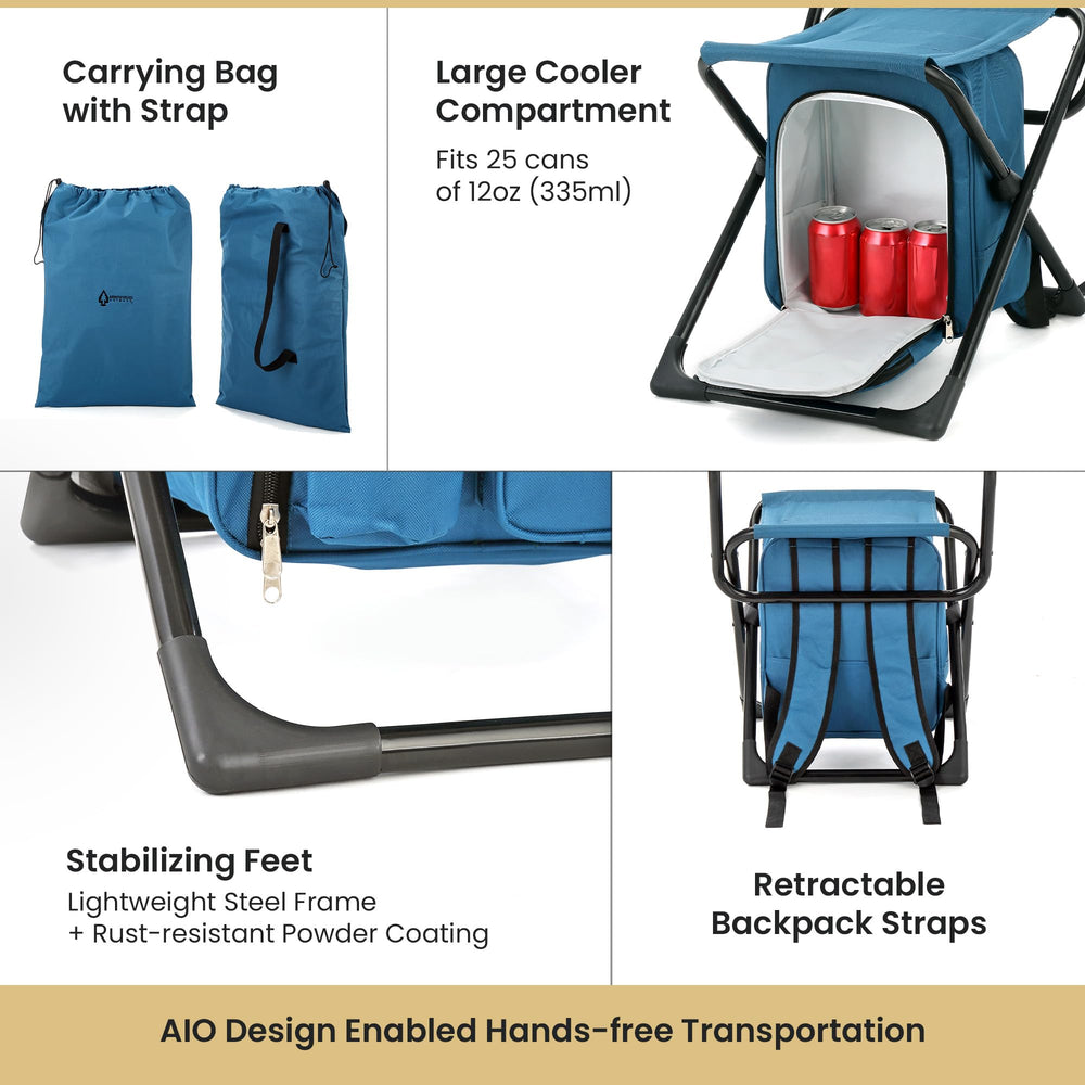 Arrowhead Outdoor sturdy backpack straps simplify carrying gear
