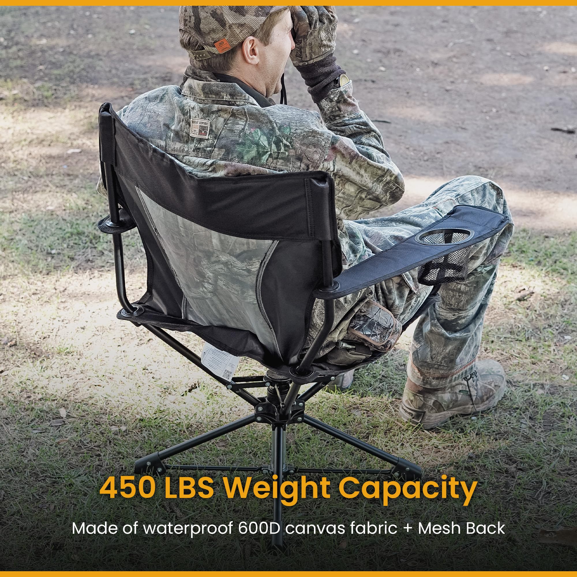 ARROWHEAD OUTDOOR carry bag with sling for easy transport between blinds.