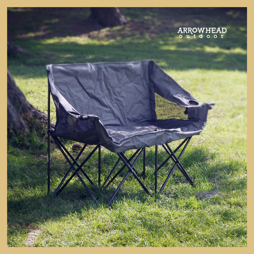 ARROWHEAD OUTDOOR chair supports up to 500 pounds for sturdy outdoor use.