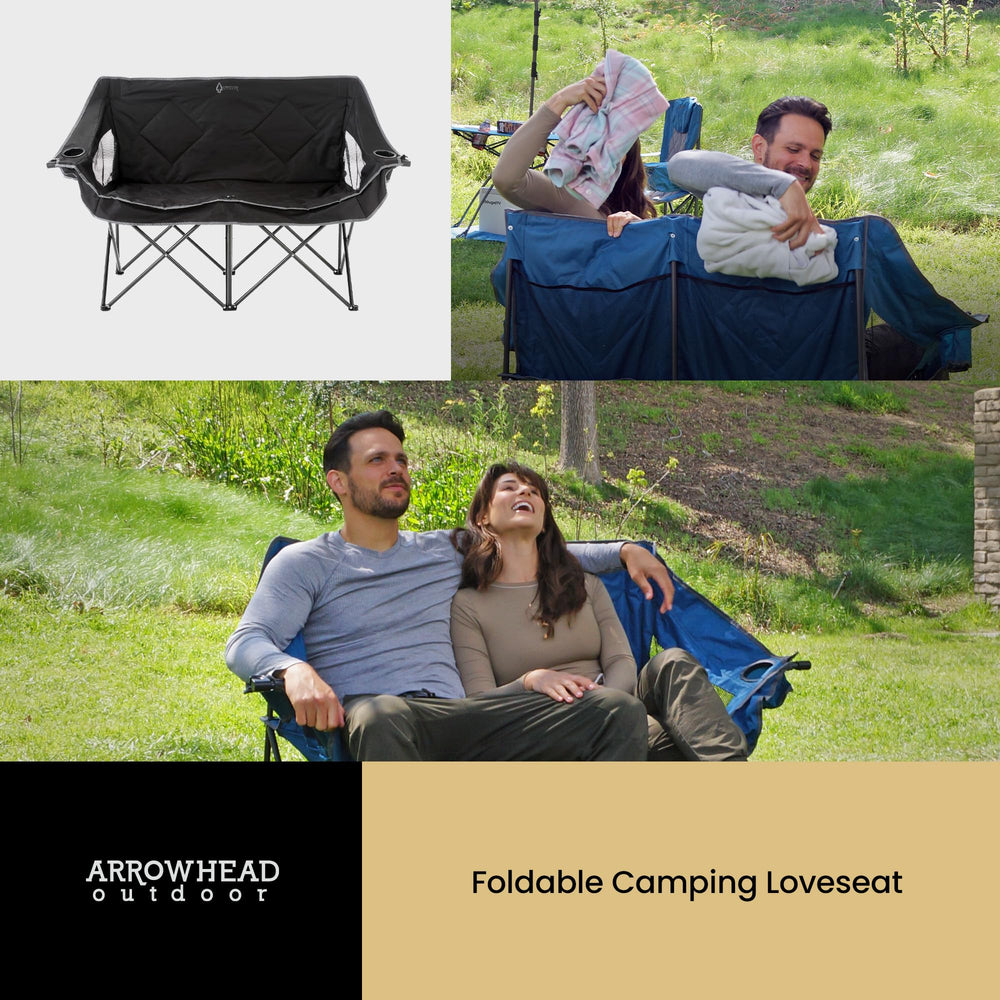 ARROWHEAD OUTDOOR chair supports up to 500 lbs for rugged use