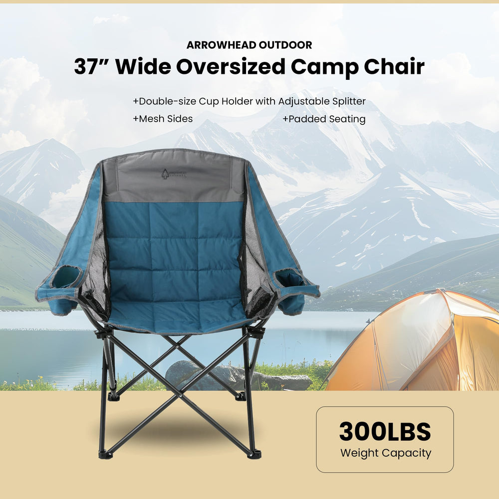 Arrowhead Outdoor chair inner pockets for small items within reach
