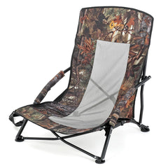 Arrowhead Outdoor low-profile turkey chair in camouflage for stealth ground setups.