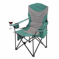 ARROWHEAD OUTDOOR oversized chair front view; supports up to 600 lbs for heavy use.