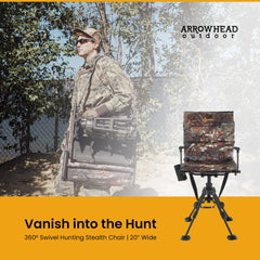 ARROWHEAD OUTDOOR removable armrests for flexible comfort