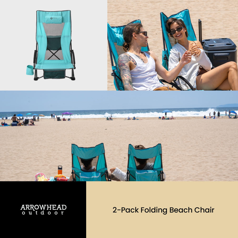 ARROWHEAD OUTDOOR stable on sand and grass for varied terrain.