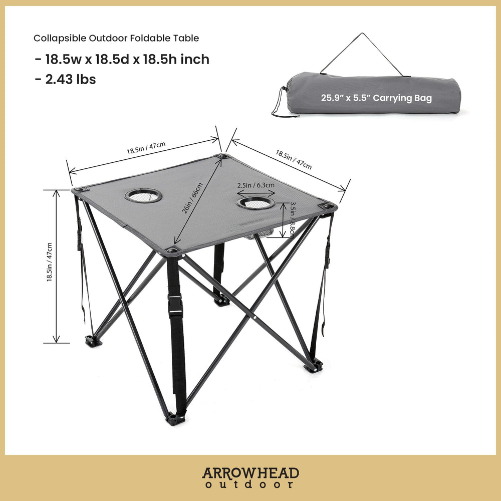 ARROWHEAD OUTDOOR steel frame closeup highlighting durable construction