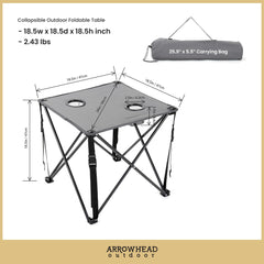 ARROWHEAD OUTDOOR steel frame closeup highlighting durable construction