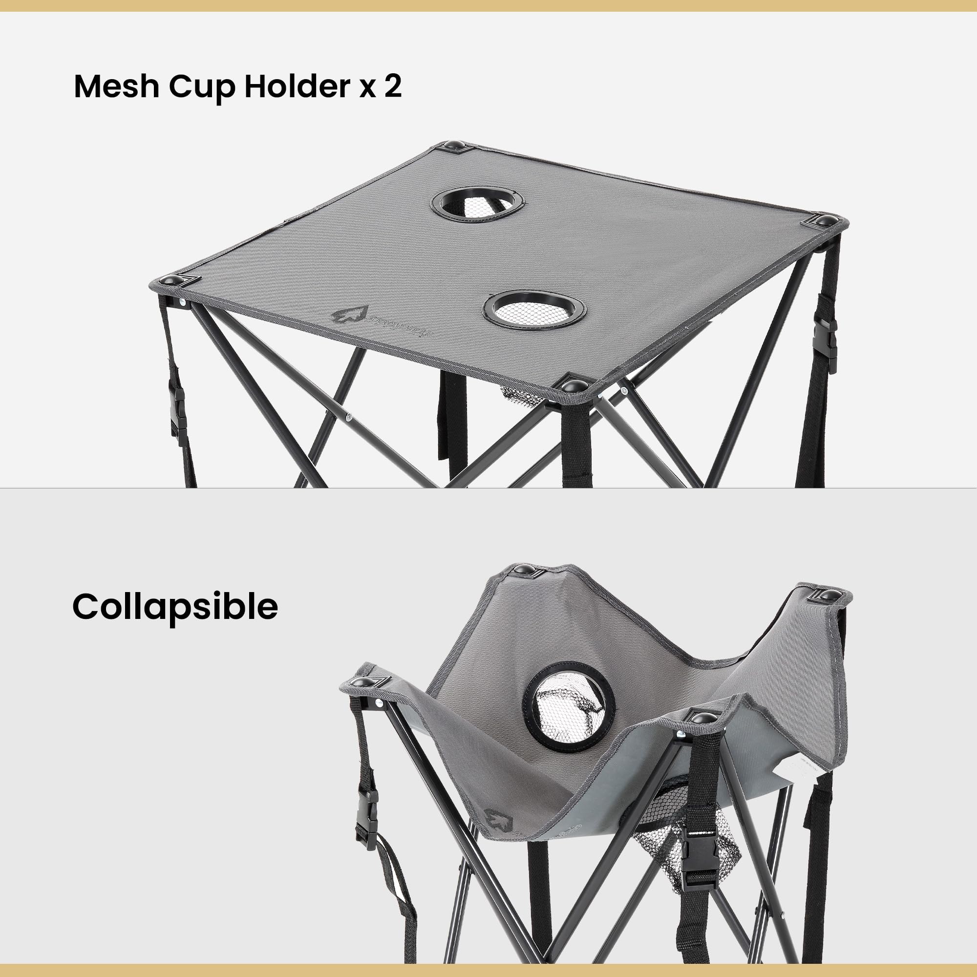 ARROWHEAD OUTDOOR table setup in seconds for quick camping meals