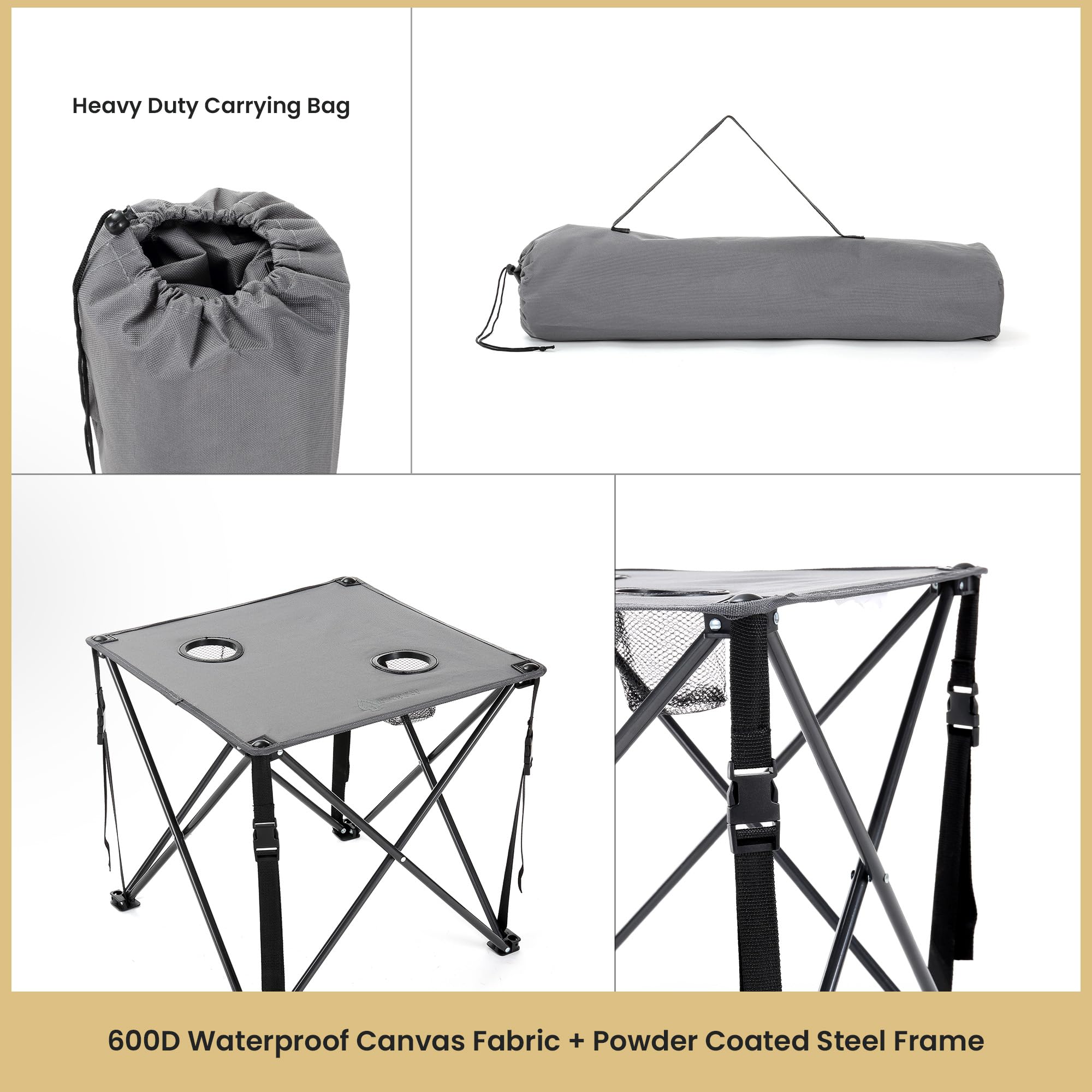 ARROWHEAD OUTDOOR two cup holders design keeping drinks handy