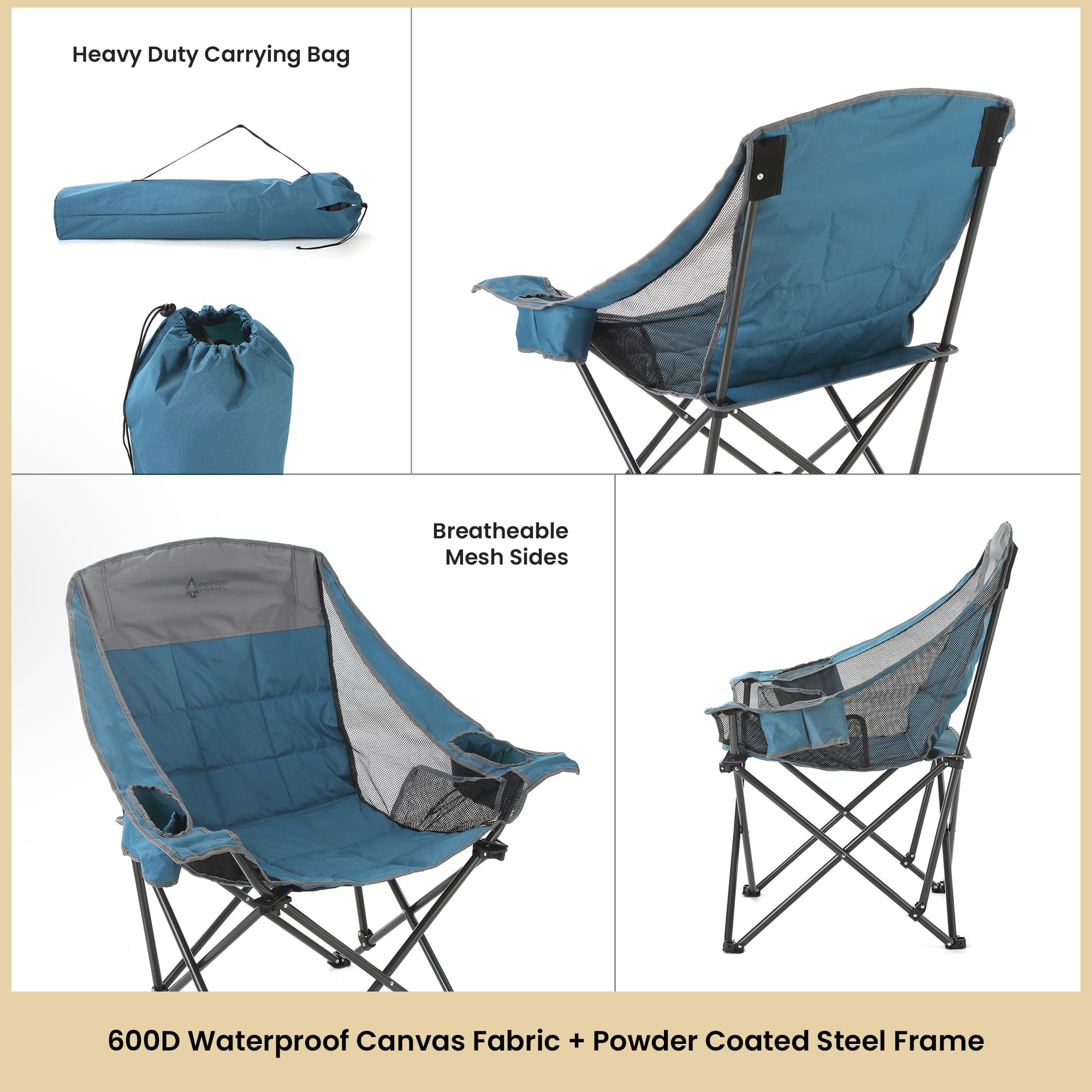 Arrowhead Outdoor chair frame designed to be weather‑resistant and durable