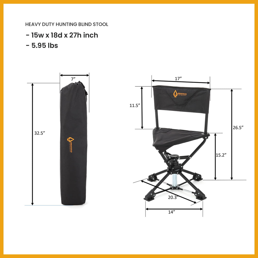 ARROWHEAD OUTDOOR wide feet provide stability in mud and uneven terrain.