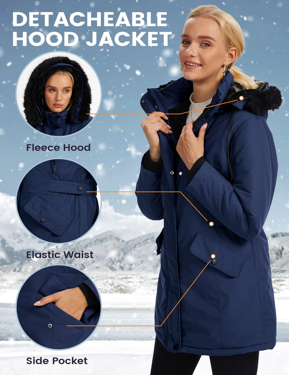 Arssm adjustable waist drawstring shapes silhouette while staying comfortable.