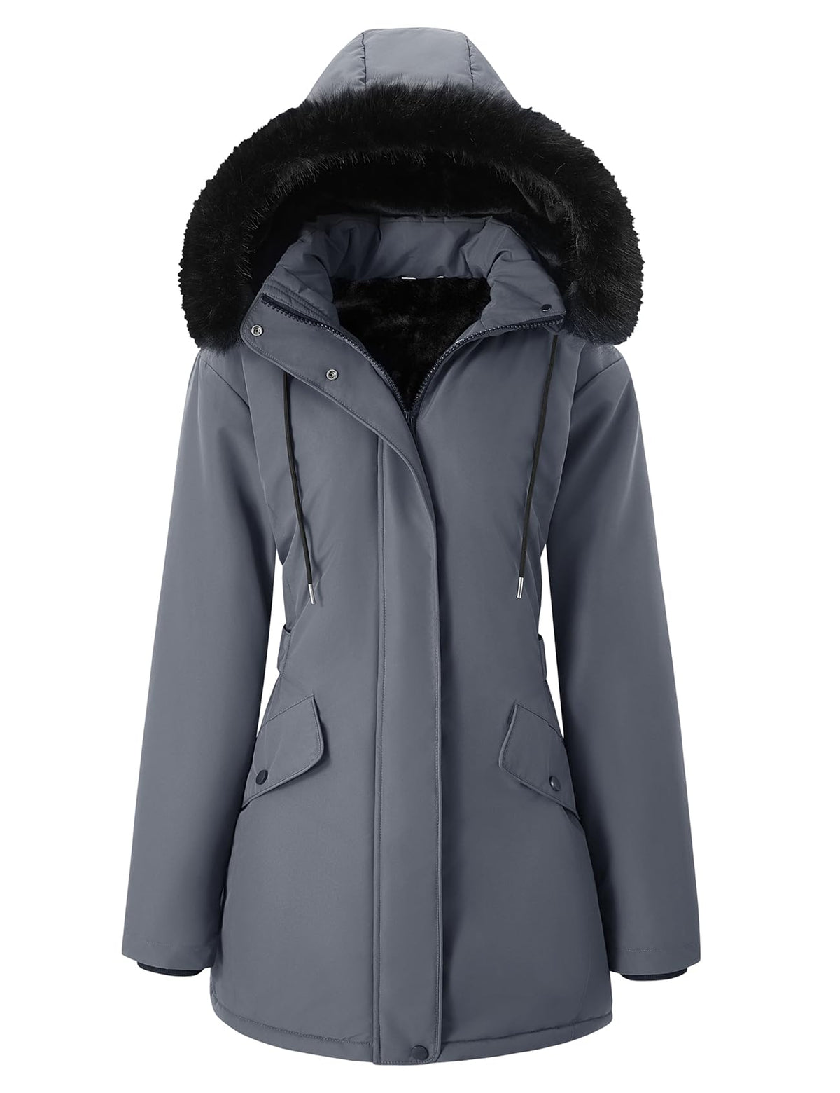 Arssm women's winter puffer coat with hood delivers versatile warmth and weather protection.