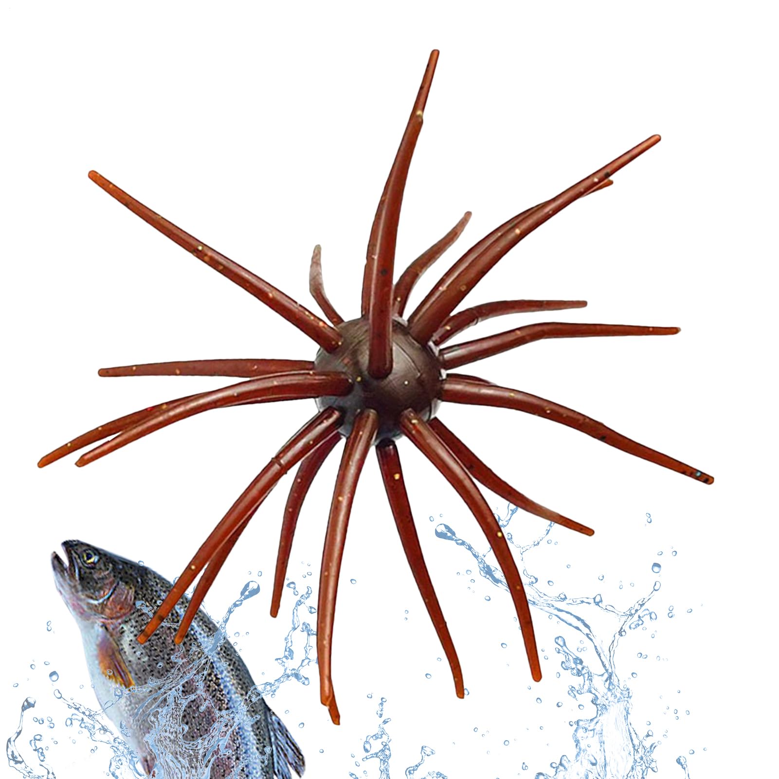 Artificial Fishing Lure weighs 8.7 g, easy to handle for beginners.