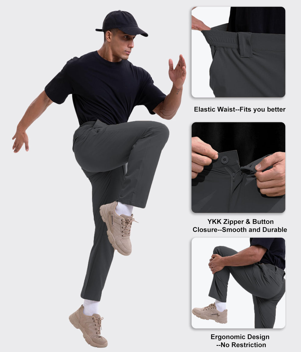Arunlluta travel pants knee-reinforcement rugged zones protect knees on rocky trails