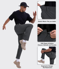 Arunlluta travel pants knee-reinforcement rugged zones protect knees on rocky trails