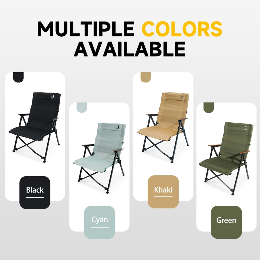 ARURU's heavy-duty steel frame supports rugged outdoor use.