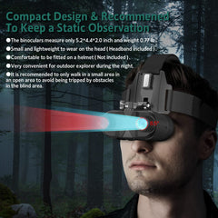 ArzzuNiu infrared illuminator at 850nm enables viewing in darkness with enhanced detail