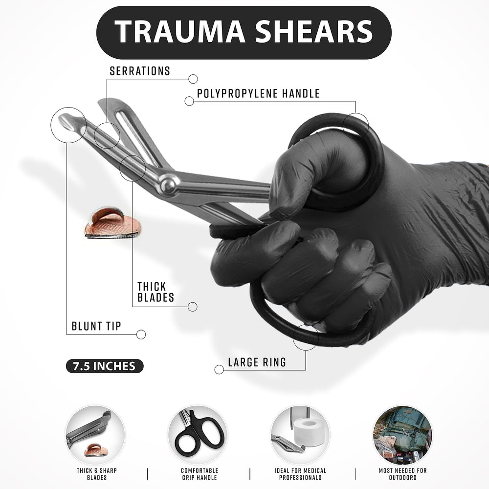 ASA TECHMED antiseptic towelettes with gloves for clean wound prep.