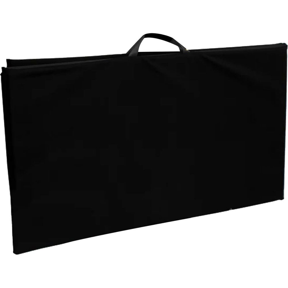Asana VersaPad open dimensions show wide landing area for flexible climbing setups
