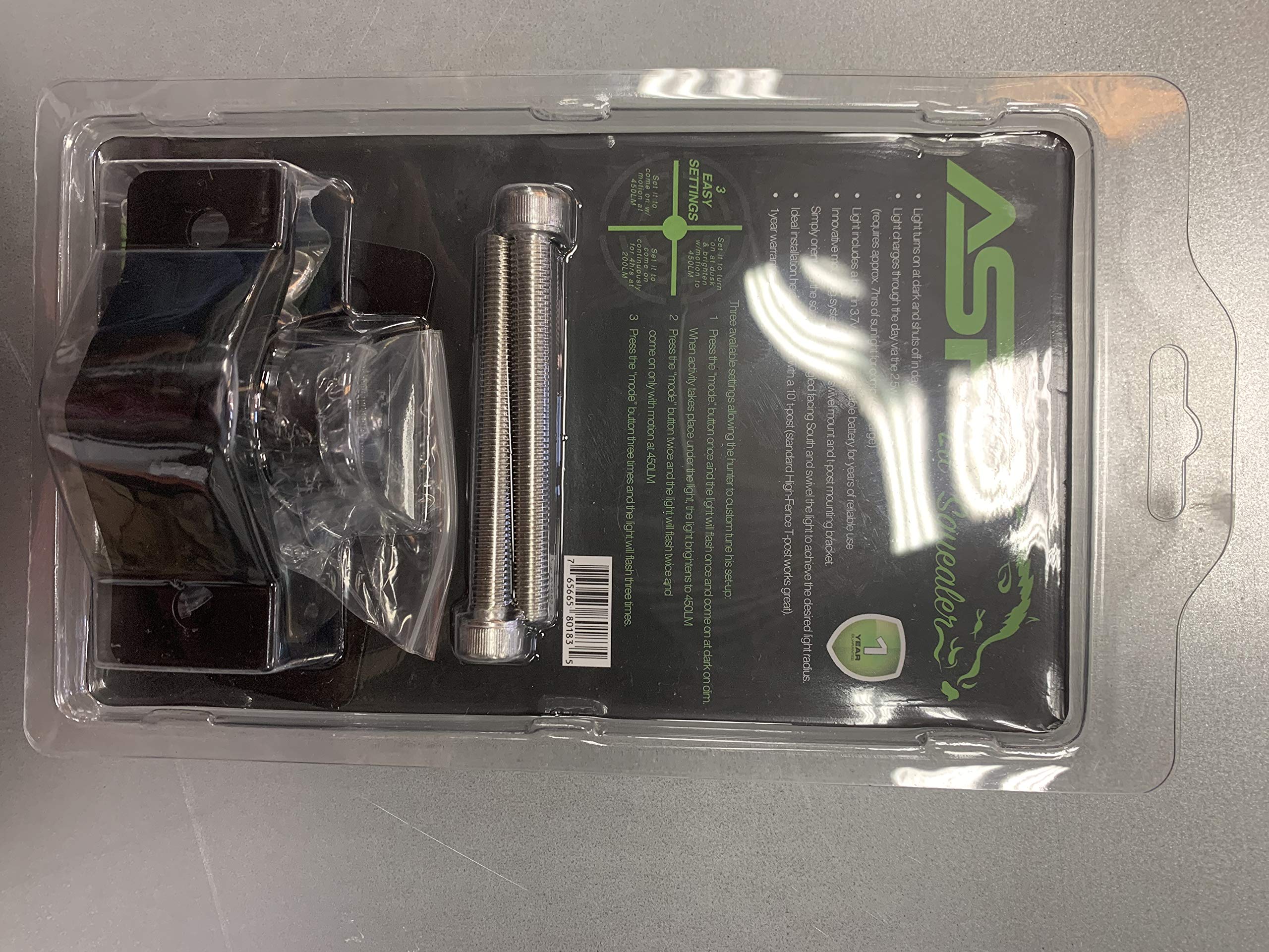 ASF Lil' Squealer hog light solar powered for on-demand illumination.