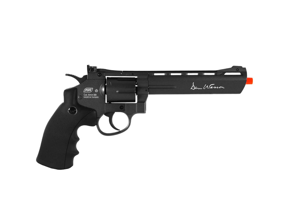 ASG Dan Wesson 6in Grey adjustable rear sight enhances precision