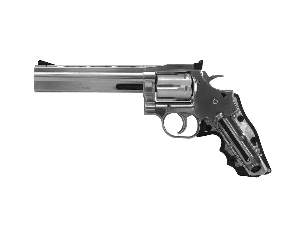 ASG Dan Wesson 715 drum and trigger action with authentic feel.