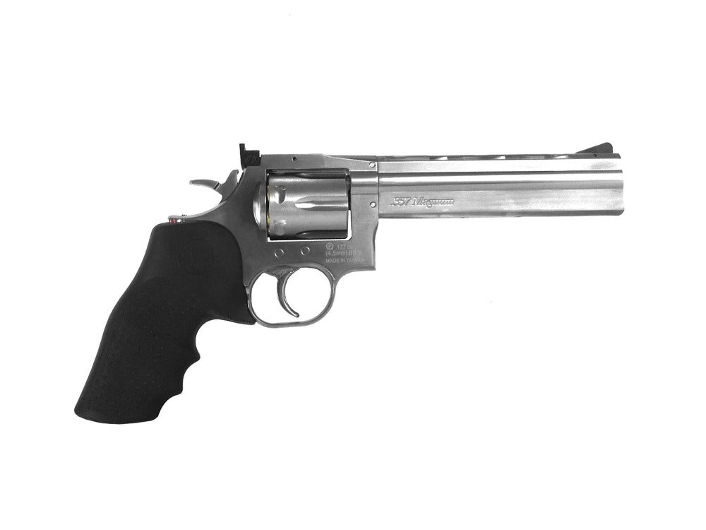 ASG Dan Wesson 715 front cylinder release latch for smooth reloads.
