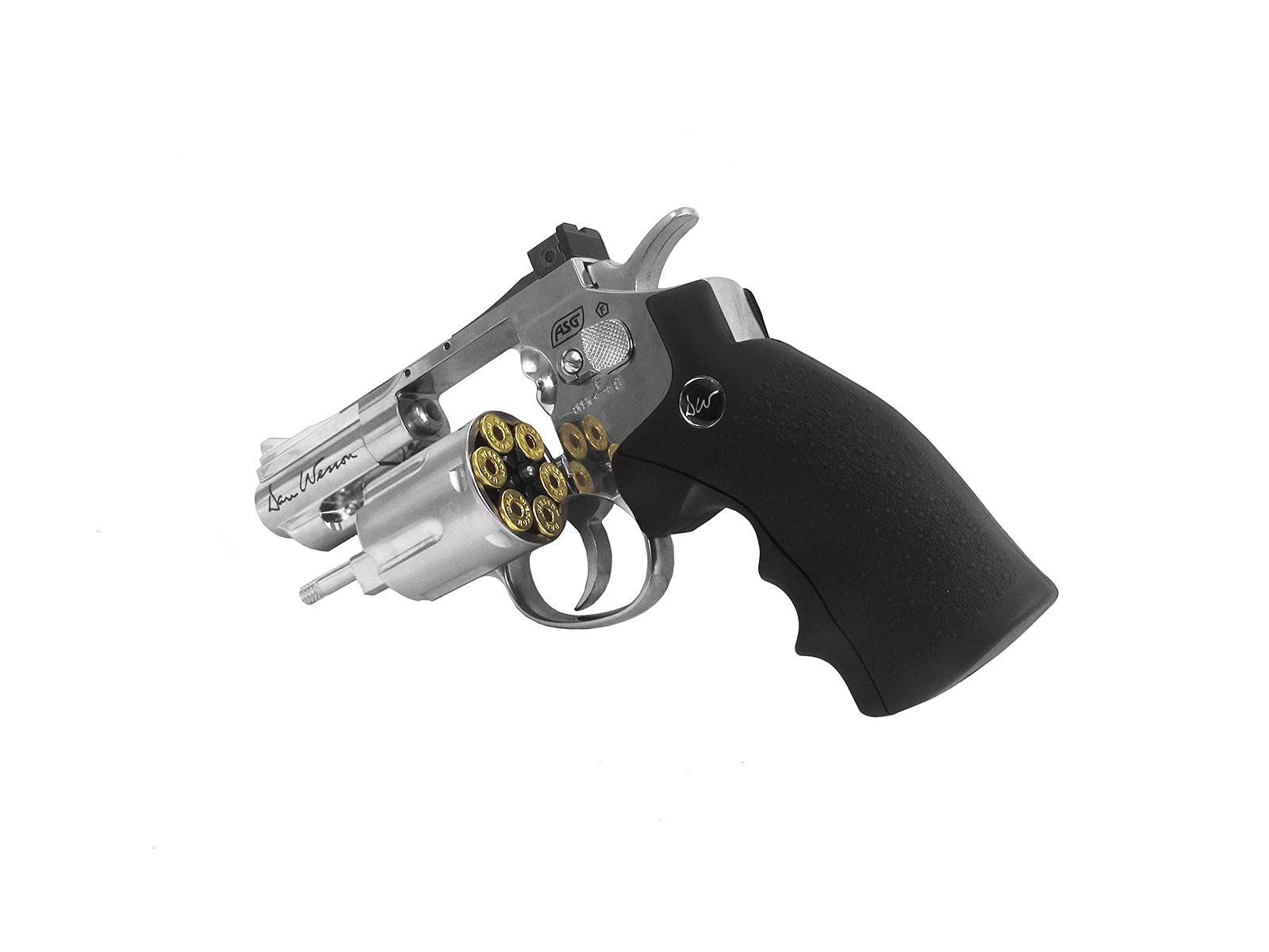 ASG Dan Wesson serial number detail adds authentic, collectible appeal.