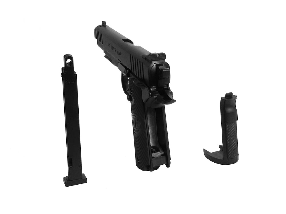 ASG STI Duty One non-blowback action improves CO2 efficiency during semi-automatic use.
