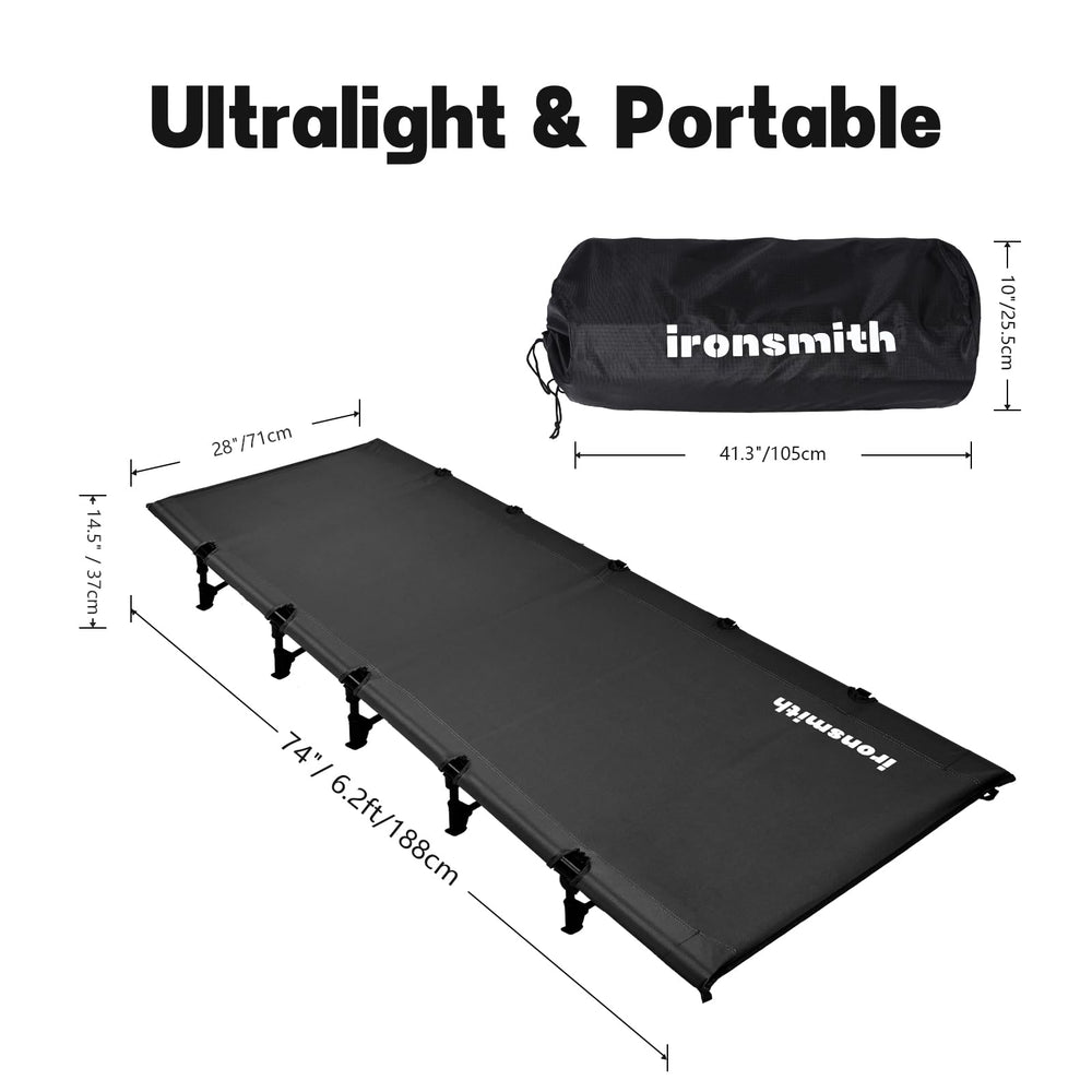 ASGARD camping bed ultralight compact offers portable sleep option for backpacking.