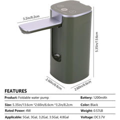 ASIEIT 1200mAh battery enables multi-day use with reliable USB-C charging.