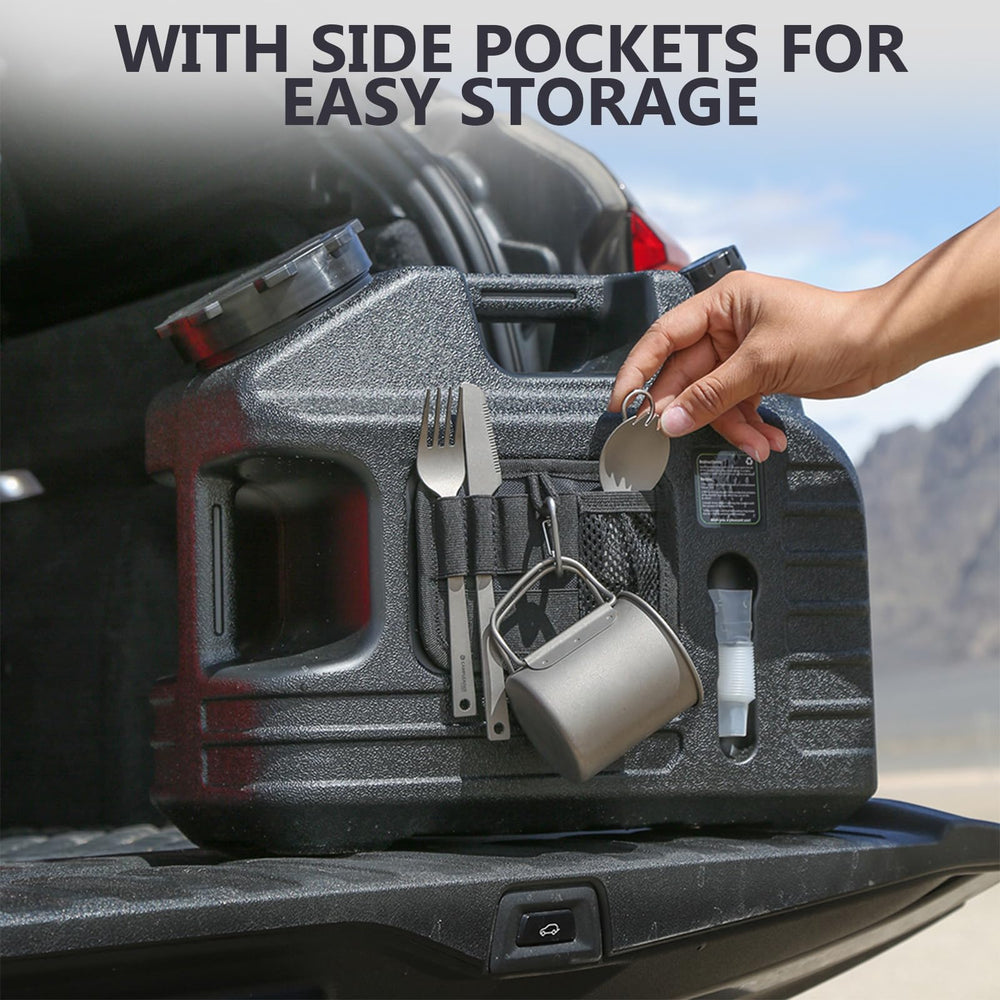 ASIEIT dual-handles improve portability for camping and emergencies