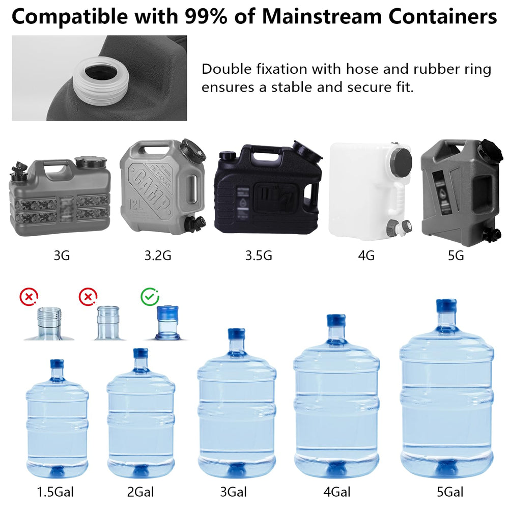 ASIEIT food-grade, odorless materials ensure safe contact with water.