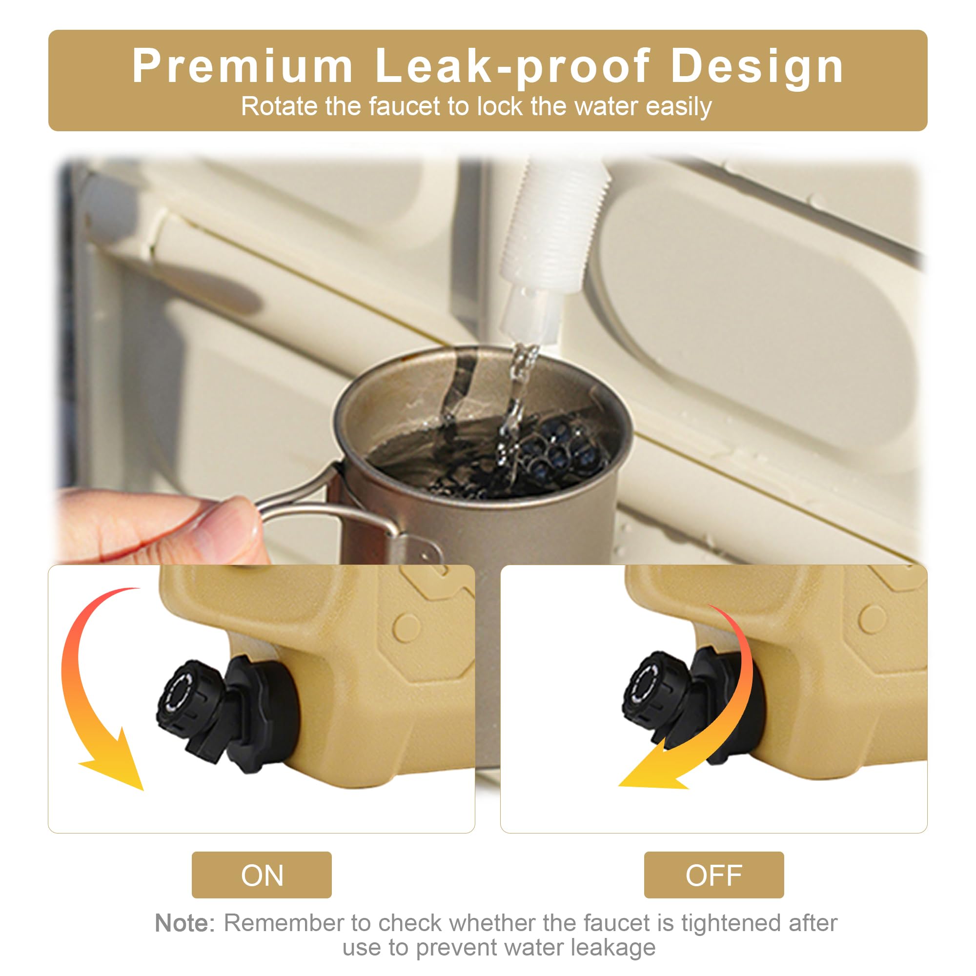 ASIEIT leak-proof container with spiral cap design prevents accidental spills
