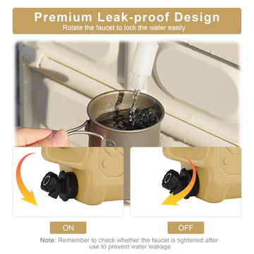 ASIEIT leak-proof container with spiral cap design prevents accidental spills