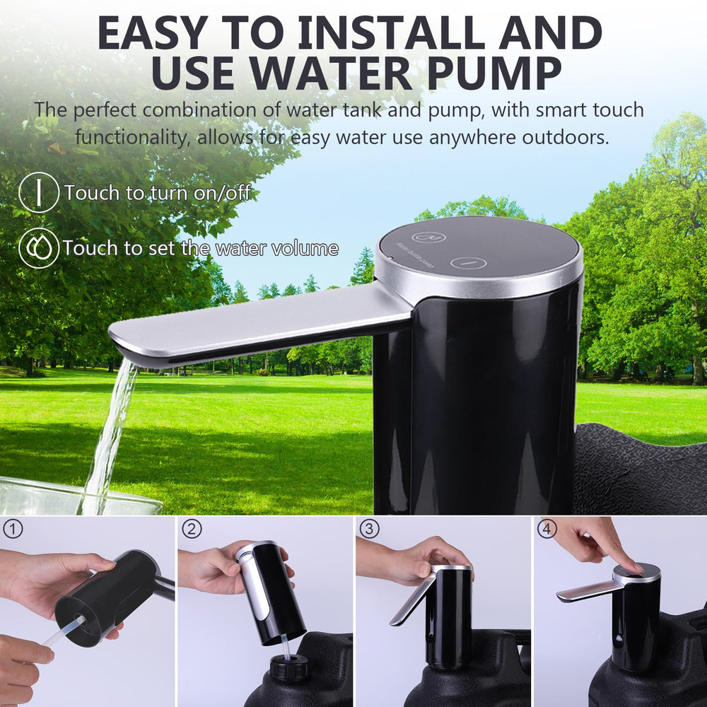 ASIEIT wide-mouth design for easy cleaning and filling on camping trips