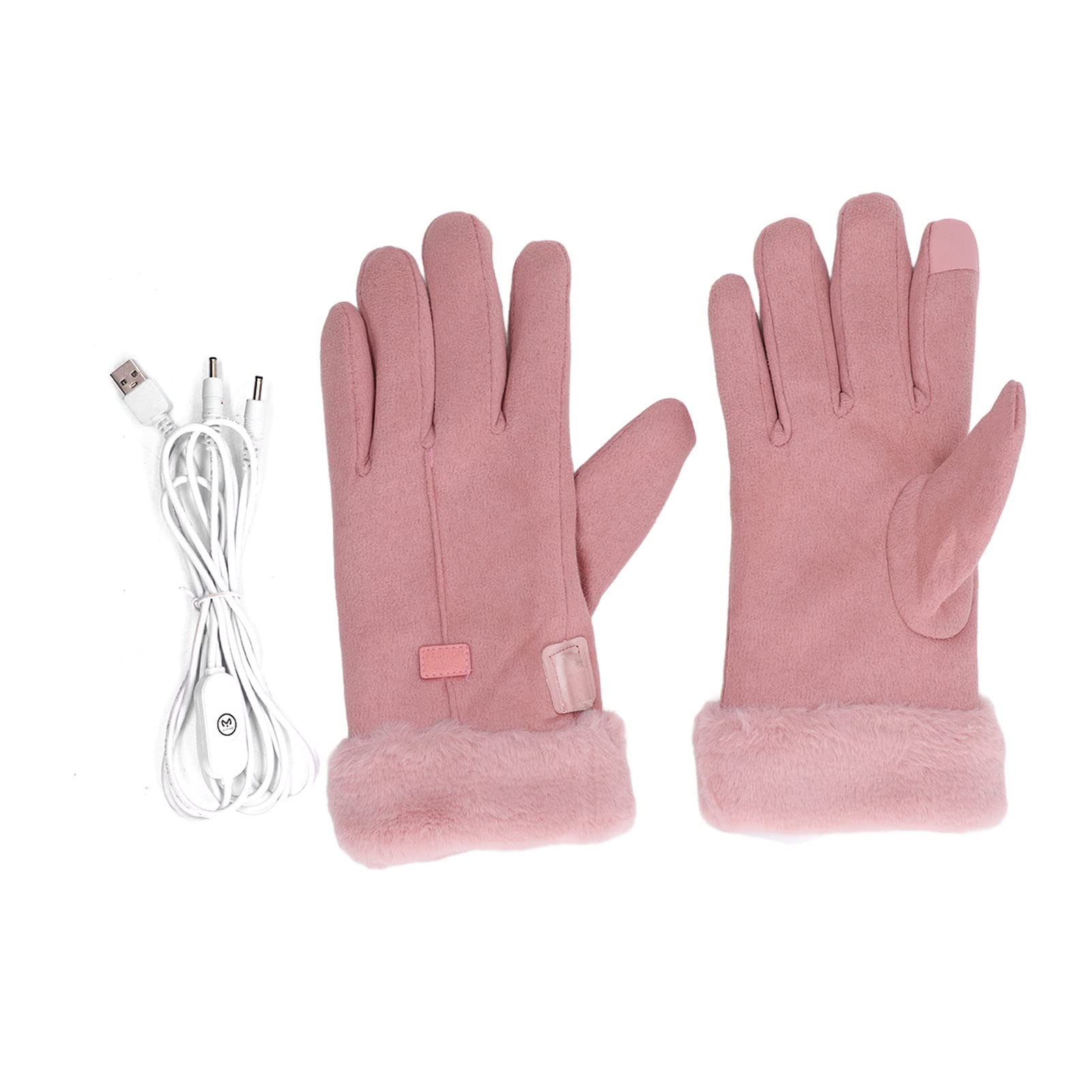 Asixxsix heated gloves overall view showing warmth and fit
