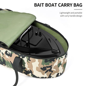 Asixxsix RC Bait Boat Storage Bag 1000D Oxford material resists wear in wet environments.