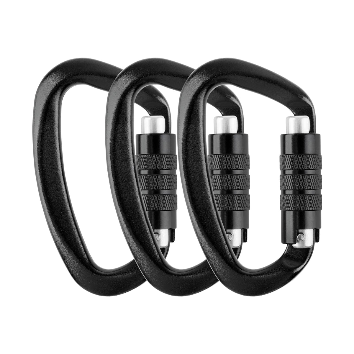 Aspire 3PCS auto-locking carabiner for hammock setup and secure hanging