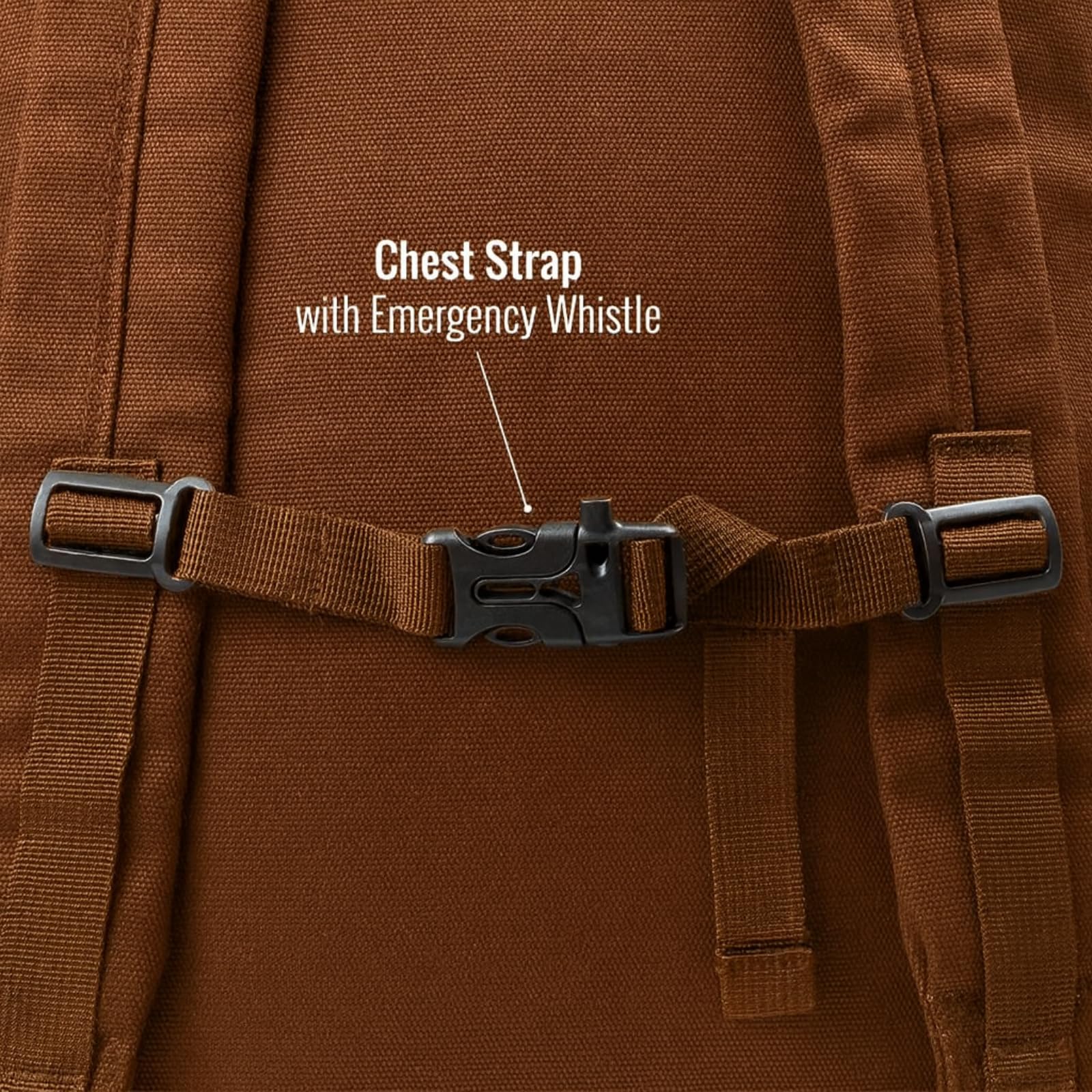 ASR Outdoor cotton canvas fabric detail highlighting breathable, durable material