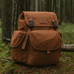 ASR Outdoor 30L exterior zipper compartments keep gear organized on the trail